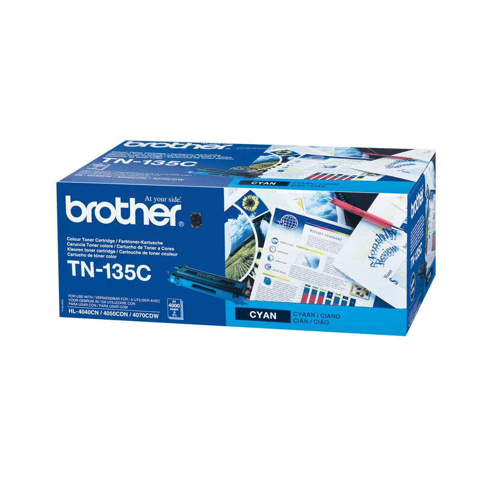 Brother TN135C Brother TN-135C Toner original cyan High Capacity 4K 4977766648141