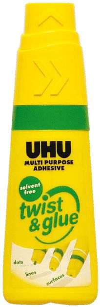 UHU 771003 Twist&Glue adeziv lichid universal 35ml, fara solvent, 4026700446609 4026700436600 4026700402308