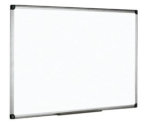 OPTIMA OP-20100150 Whiteboard 100x150 cm, suprafata alba magnetica, rama aluminiu, 5949034800116
