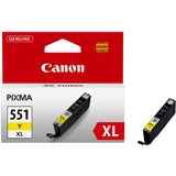 Canon 6446B001 CLI-551 Cartus Yellow XL pentru IP7250/ MG5450/ MG6350, 4960999904917