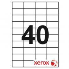 Xerox 464L20000 Etichete 52.5x29.7 mm, 40/A4, albe pt. inkjet/laser/copia
