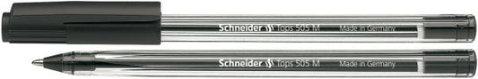 Schneider 585901 Tops 505M Pix unica folosinta NEGRU, varf mediu, 4004675004581