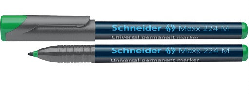 Schneider 4047_V MAXX 224 M marker VERDE OHP varf mediu 1mm, permanent, 4004675012043