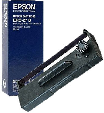 Epson C43S015366 Ribon negru ORIGINAL ERC-27B, pentru TM-U 290/290II/295, 4965957301852 8715946270050
