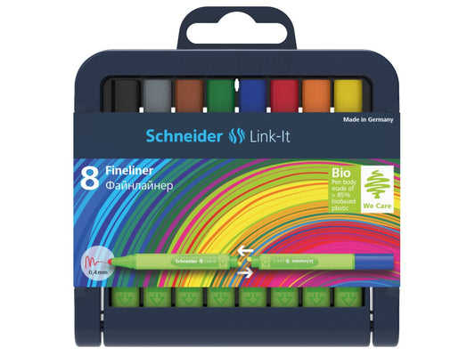 Schneider LIN041 Link-IT Set 8 linere varf 0.4mm, 4004675109194