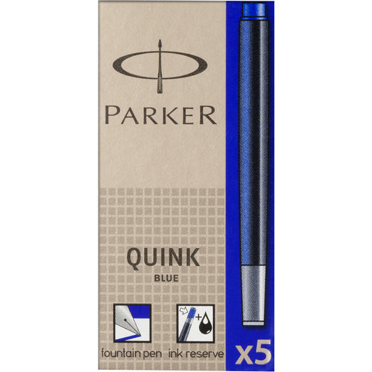 PARKER WM46935150 Patroane cerneala Parker Quink, albastre, 3501179503844