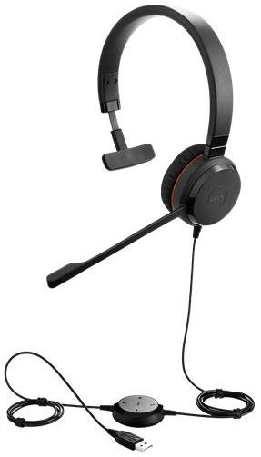 Jabra 4993-829-409 Casca EVOLVE 20 UC Special Edition cu fir, Monoaural, On-Ear, conectare USB, 5706991021127