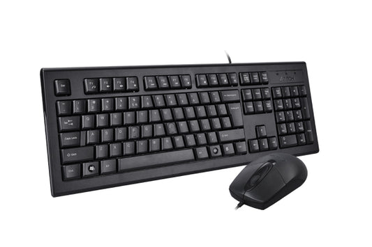 A4Tech KRS-8572-USB Kit tastatura + mouse KRS-8572, cu fir, negru, 4711421853422