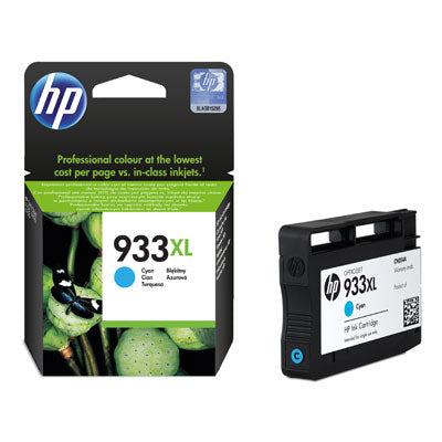 HP CN054AE No. 933XL Cartus inkjet cyan ORIGINAL, 825 pagini, 886111749027 886111749072