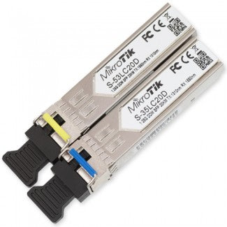 OFFICE MAX S-3553LC20D MikroTik Pair of SFP modules S-35LC20D + S-53LC20D