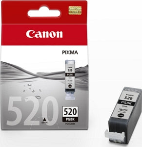 Canon 2932B012 Set 2 buc PGI-520Bk Cartus cerneala negru, pe baza de pigment