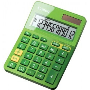 Canon 9490B002AA LS123K Calculator de birou, 12 digiti, verde, 4549292008531