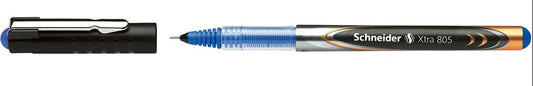 Schneider 2945_A Xtra 805 Roller ALBASTRU cu cerneala varf 0,5 mm capac plastic, 4004675080530 4004675080516