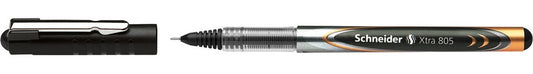 Schneider 2945_N Xtra 805 Roller NEGRU cu cerneala varf 0,5 mm capac plastic, 4004675080516