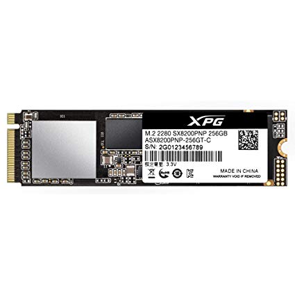 ADATA ASX8200PNP-256GT-C SSD ADATA M.2 PCIe 256GB, Gen3 x4, XPG SX8200 Pro 3D TLC NAN, 4713218469441