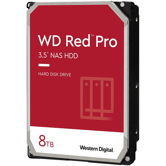 Western Digital WD8003FFBX HDD intern RED PRO, 3.5inch, 8TB, SATA 6GB/s, 7200rpm, 256MB, 718037858425 WD8003FFBX-68B9AN0