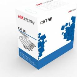 Hikvision DS-1LN5E-E/E Cablu UTP Cat.5e 305metri DS-1LN5E-E/E cupru solid AWG 25, 307400069
