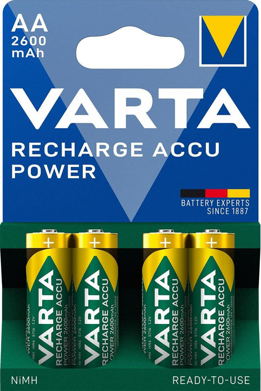 Varta-5716B Acumulator Professional Ready2Use R6(AA) 2600mAh, set 4, 4008496745975