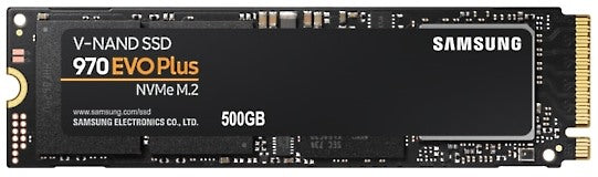 Samsung MZ-V7S500BW SSD 970 Evo Plus, retail, 500GB, NVMe M.2 2280 PCI-E, R/W, 8801643628116
