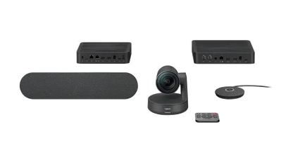 Logitech 960-001218 Rally Ultra-HD (4K) ConferenceCam, (Rally Camera, Mic Pod, Speaker), USB, 50992060795109 5099206079519