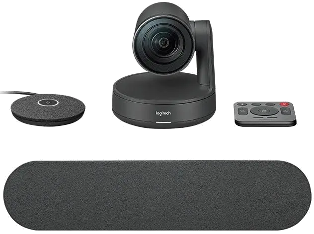 Logitech 960-001218 Rally Ultra-HD (4K) ConferenceCam, (Rally Camera, Mic Pod, Speaker), USB, 50992060795109 5099206079519