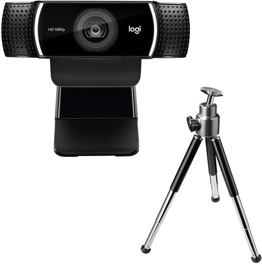 Logitech 960-001088 C922 Pro Stream Webcam Full HD 1080p (H.264 SVC), tripod inclus, USB, 5099206066977