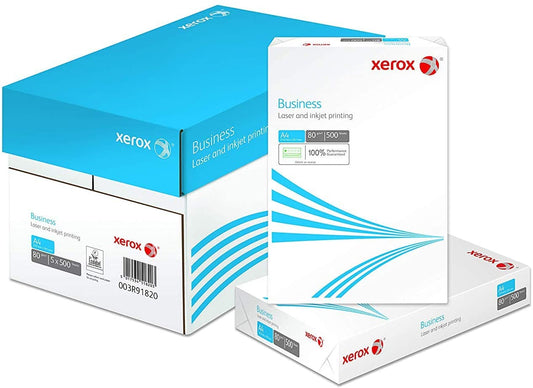 Xerox 003R91820 Cutie 5 topuri hartie copiator, imprimanta A4 Business 80gr/mp, 2500 coli, 5017534518203