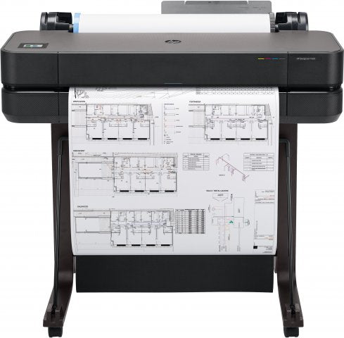HP 5HB09A HP Designjet T630 large format printer Thermal inkjet Colour 2400 x 1200 DPI 610 x 1897 mm Ethernet LAN Wi-Fi, 194850019890 0194850019890
