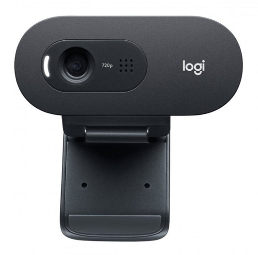 Logitech 960-001372 C505e HD Webcam, HD 720p/30fps, Black, 097855163806