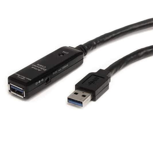 StarTech USB3AAEXT5M Prelungitor activ USB 3.0, USB A Mama USB A Tata, 5m, 065030846301