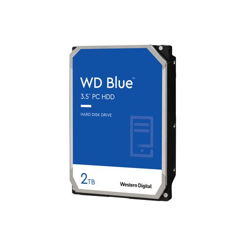 Western Digital WD20EZBX HDD Desktop Blue 2TB SATA 6Gb/s HDD internal 3.5inch serial ATA 256MB cache 7200, 718037877501