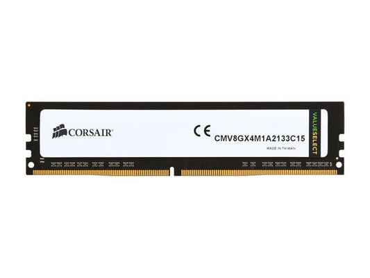 Corsair CMV8GX4M1A2133C15 Memorie RAM DIMM 8GB (1x8GB), DDR4 2133MHz, CL15, 1.2V, 843591052955