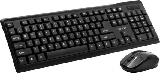 Spacer SPDS-1100 Kit tastatura wireless + mouse wireless, black