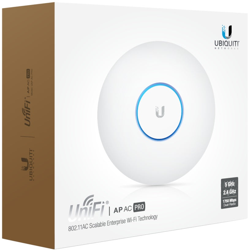 Ubiquiti Networks UAP-AC-PRO UAP-AC-PRO Wireless access point 1300MB/s UNIFI, 810354023514