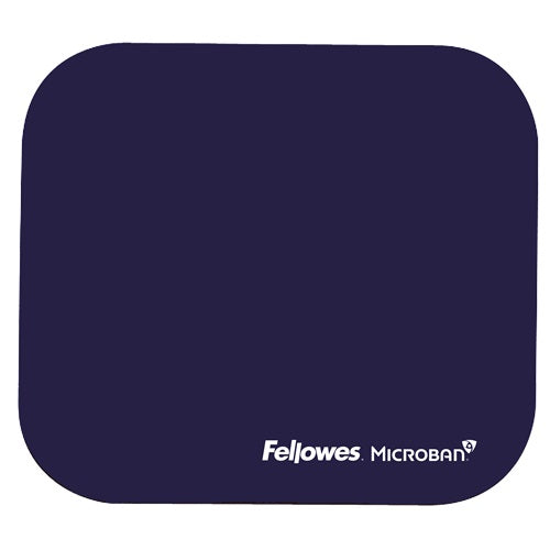 Fellowes 5933805 Mouse pad cu protectie antibateriana, Microban, albastru inchis 23.2x19.9cm