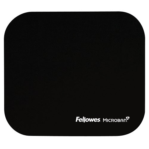 Fellowes 5933907 Mouse pad cu protectie antibateriana, Microban, negru inchis 23.2x19.9cm