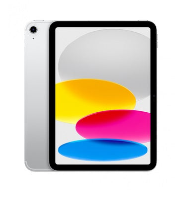 Apple MQ6J3HC/A iPad (10th) 10.9-inch Cellular 64GB Silver, 194253360957