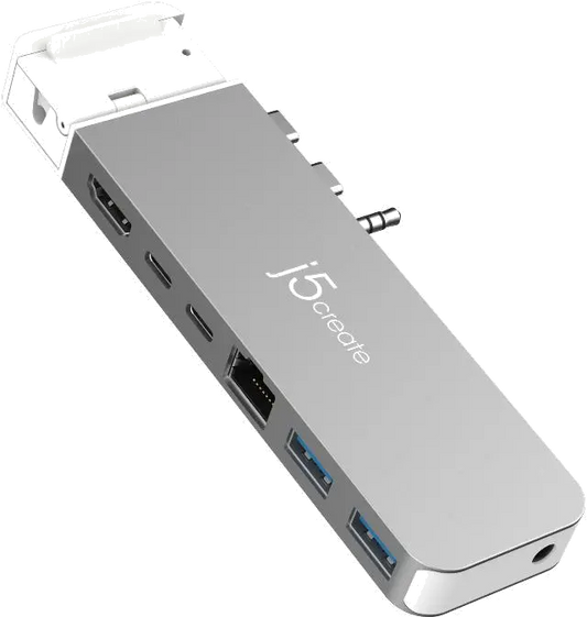 j5create JCD395-N 4K60 Elite Pro USB4 Hub with MagSafe Kit, 4712795086898