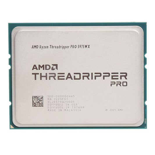 AMD 100-000000445 Ryzen Threadripper Pro 5975Wx, Processor 3.6 Ghz 128 Mb L3, 8592978389086