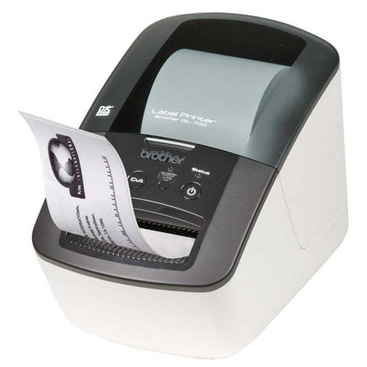 Brother QL700RF1 QL700 Imprimanta Termica de etichete pentru birou cu USB 2.0, 4977766707107