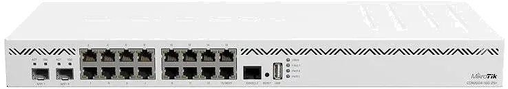 MikroTik CCR2004-16G-2S+ CCR2004-16G-2S+ CLOUD CORE ROUTER 4x1.7GHZ 128MB NAND 2x 10GE SFP+ 16x 1GE PORTS, 4752224007704