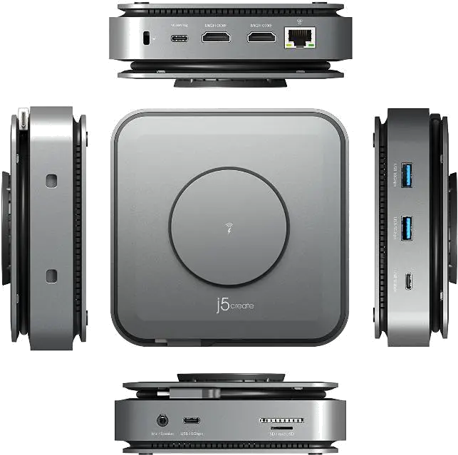 j5create JCD3199-N USB-C DOCK DUAL 4K HDMI/DUAL, 4712795087666