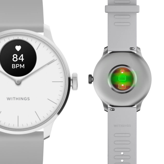Withings HWA11-MODEL 3-ALL-INT Withings Scanwatch Light 37mm White, 3700546708343
