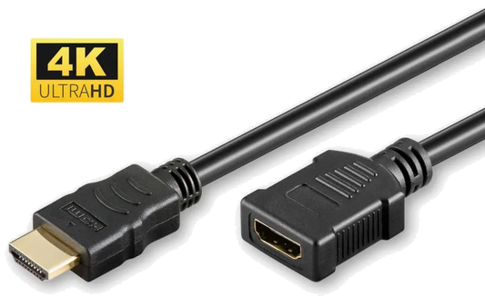MicroConnect HDM19190.5FV1.4 HDMI High Speed extension, cable, 0,5m High Speed HDMI, 5711783363354