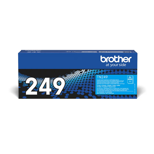 Brother TN249C TN-249C Toner cyan original extra high capacity, 4000 pagini, 4977766821834