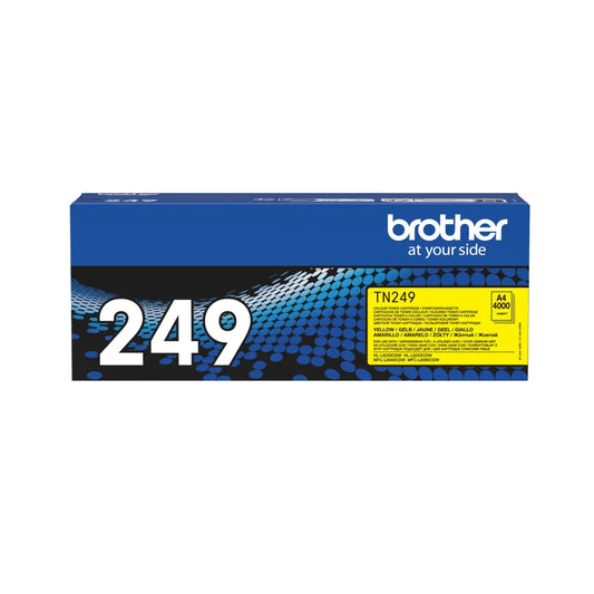 Brother TN249Y TN-249Y Toner yellow original extra high capacity, 4000 pagini, 4977766821858