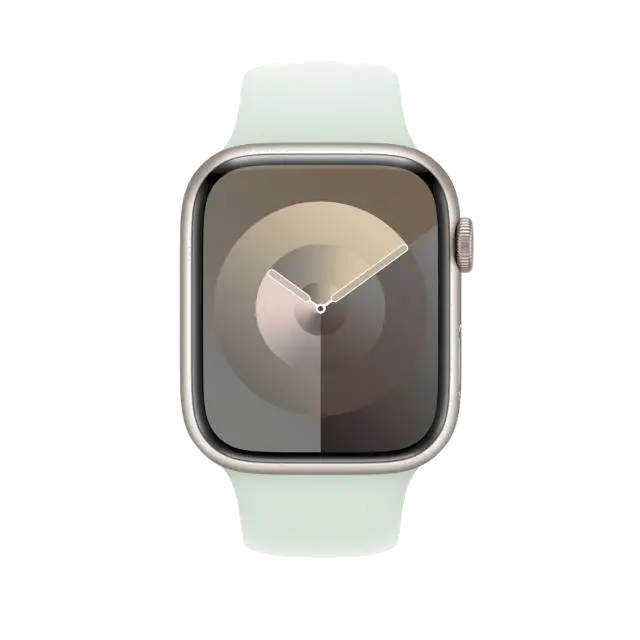 Apple MWN03ZM/A Watch 45mm Band: Soft Mint Sport Band M/L, 195949449031