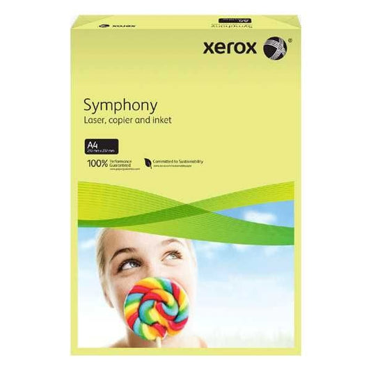 Xerox 003R93975 Hartie colorata A4 80 g/mp, Yellow (pastel), top 500 coli, 5017534939756 5017534539758