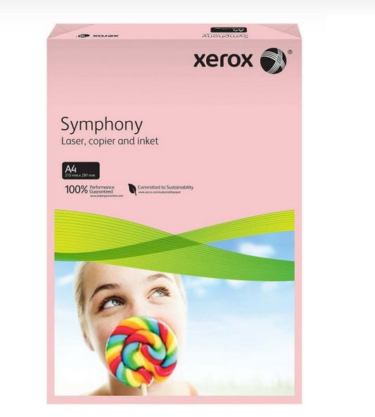 Xerox 003R93970 Hartie colorata A4 80 g/mp, Pink (roz pastel), top 500 coli, 5017534939701 5017534539703