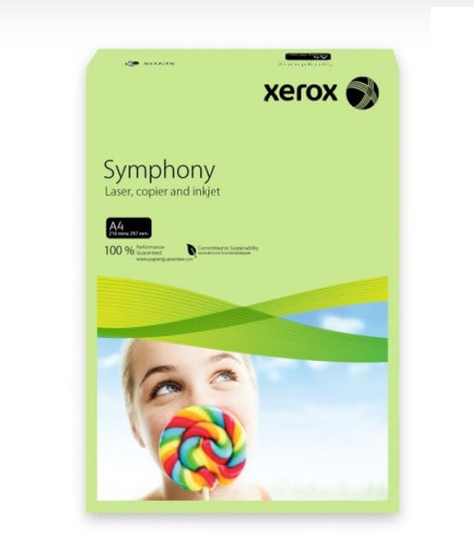 Xerox 003R93965 Hartie colorata A4 80 g/mp, Green, top 500 coli, 5017534939657 5017534539659